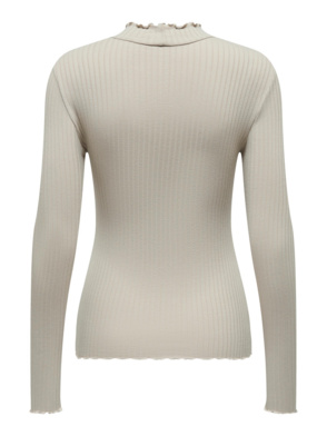 JDYFRANSISKA L/S HIGHNECK TOP JRS NOOS