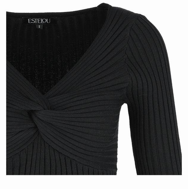 Longsleeve "knot rib"