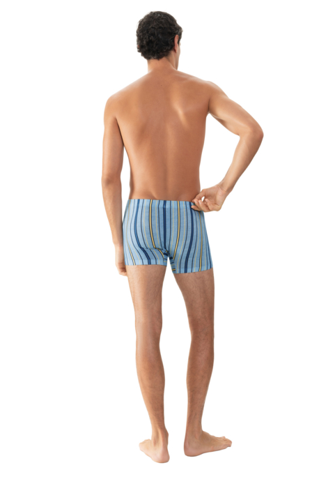Shorty-Boxershorts "Blue Geo"