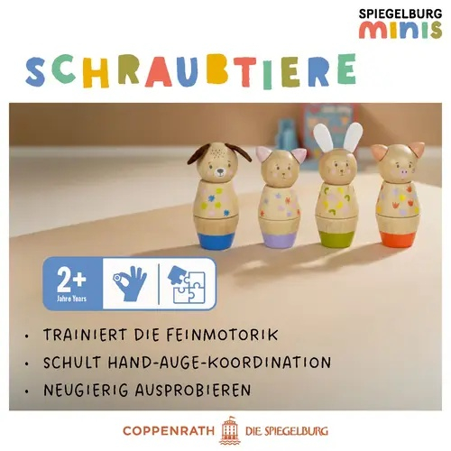Holz-Schraubklötze - Spiegelburg minis