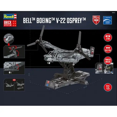 Klemmbaustein-Set "Bell Boeing V-22 Osprey"
