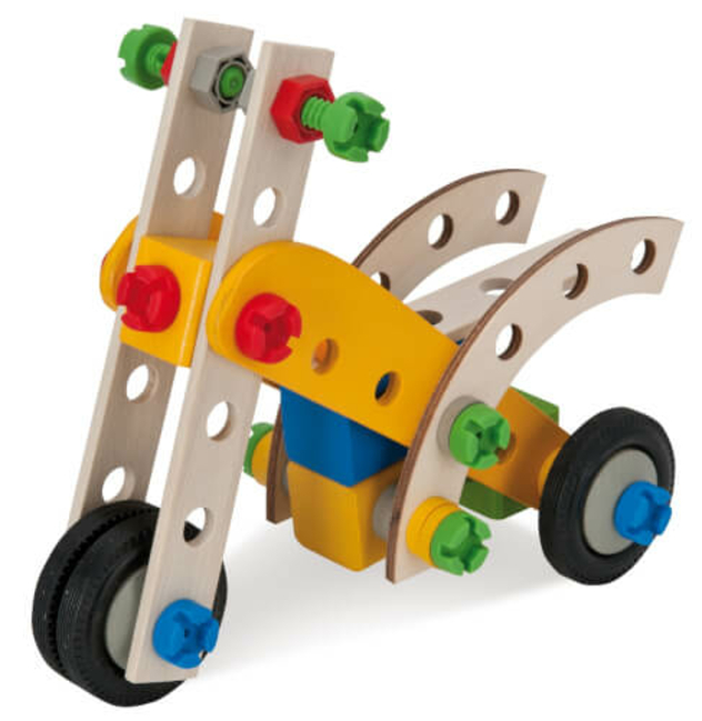 Holz-Konstruktionsset "Constructor Kranwagen"