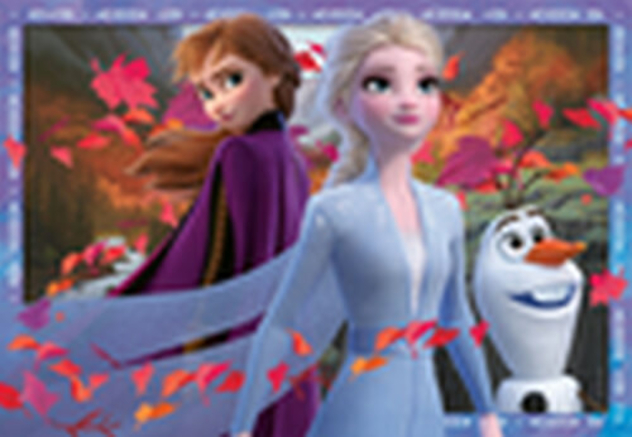 Kinder-Puzzle "Disney Frozen II - Frostige Abenteuer", 2 x 24 Teile