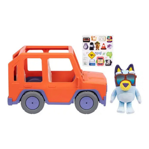BLUEY-Spielset "Großes Familieauto"