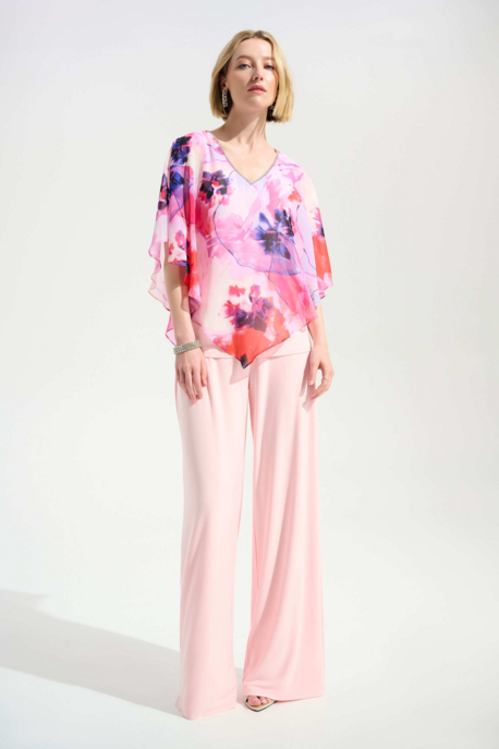 Poncho-Bluse