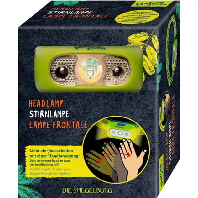 Nature Zoom - Stirnlampe mit Bewegungssensor