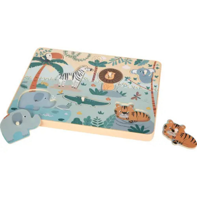 Setzpuzzle Tierlaute Safari