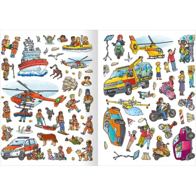 Stickerbuch "Erster Stickern - Metallic Einsatz"