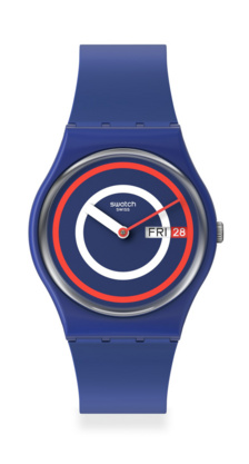 Uhr "Swatch Blue To Basics"