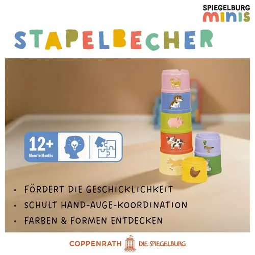Stapelbecher Bauernhof - Spiegelburg min