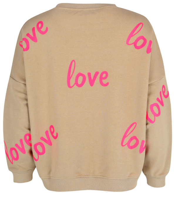 Sweater "Love Heartface" 