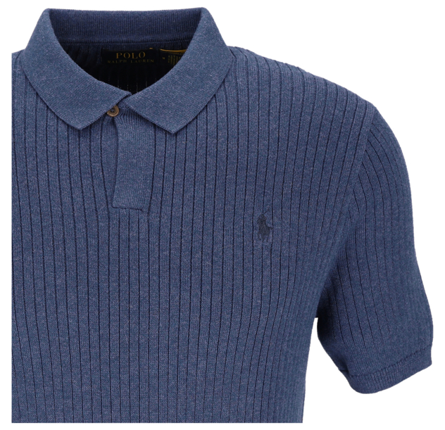  Strick-Poloshirt