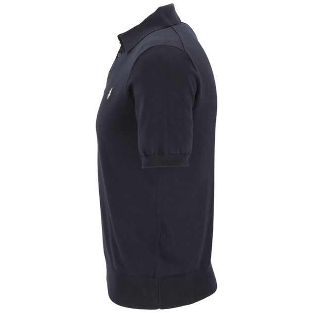 Baumwollpullover mit Polokragen