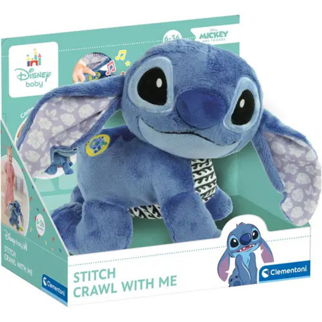 Krabbel-Kuscheltier "Krabbel mit mir - Disney's Stitch"