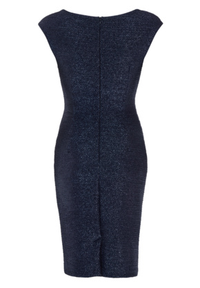 Cocktailkleid aus foliertem Jersey