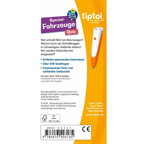 tiptoi® WWW Quiz Spezialf