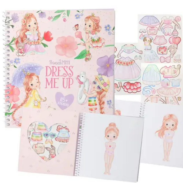 Princess Mimi-Stickerheft "Dress Me Up"