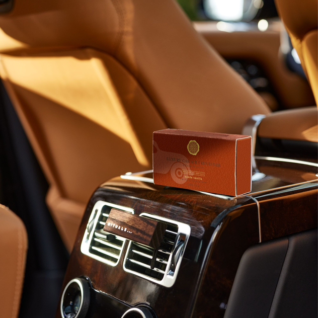 Suede Vanilla Car Air Freshener