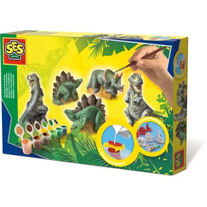 Gießen und anmalen - Dino`s