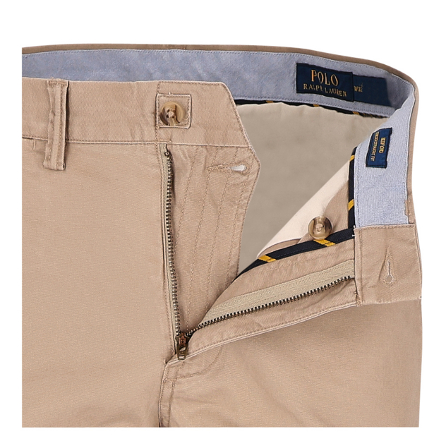 Straight-Fit Stretch-Chinohose