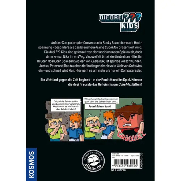 Kids-Krimi "Die drei ??? - Geheimnis um CubeMax"