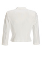 Taillierte Jacke aus Jersey Crêpe