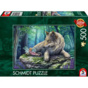 Puzzle "Wolf und Elfe", 500 Teile