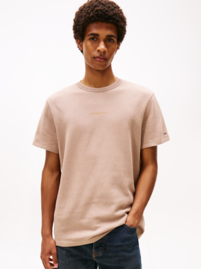 T-Shirt "SLIM WAFFLE SCRIPT"