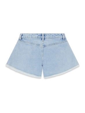 Rhinestones Denim-Shorts