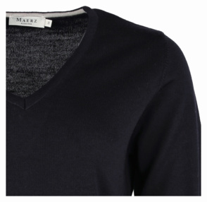 Pullover mit V-Ausschnitt