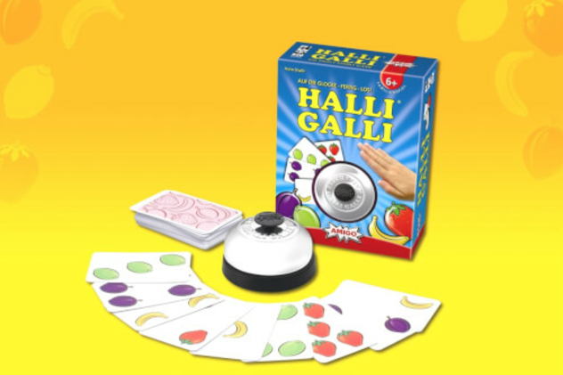 Reaktionsspiel "Halli Galli"