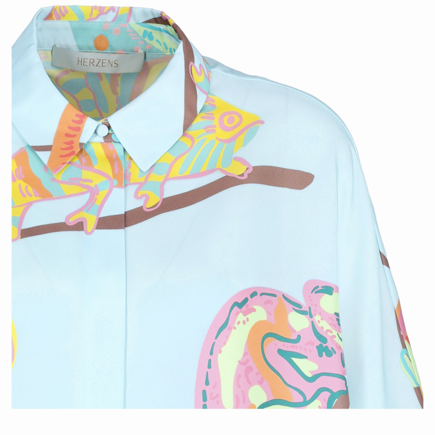 Seidenbluse