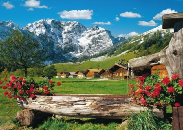 Puzzle "Blick ins Bergidyll", 1000 Teile