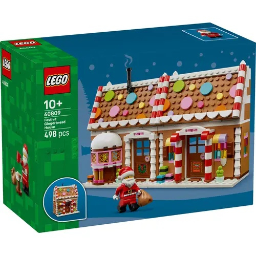 40809 Weihnachtliches Lebkuchenhaus V29