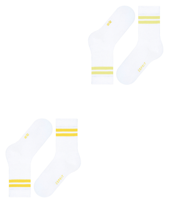 Esprit Tennis Stripe 2-Pack Damen Socken