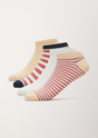 Sneakersocken, 4er-Pack