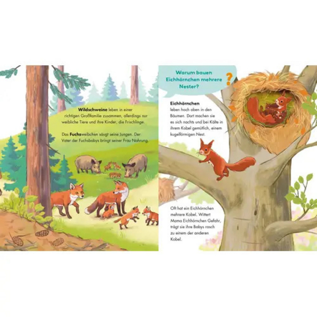 Unkaputtbar-Buch "Frag doch mal die Maus - Tiere und ihre Familien"