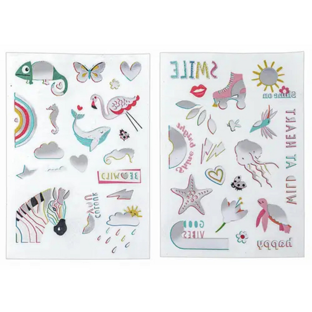 Metallic-Tattoos "Lovely Planet"