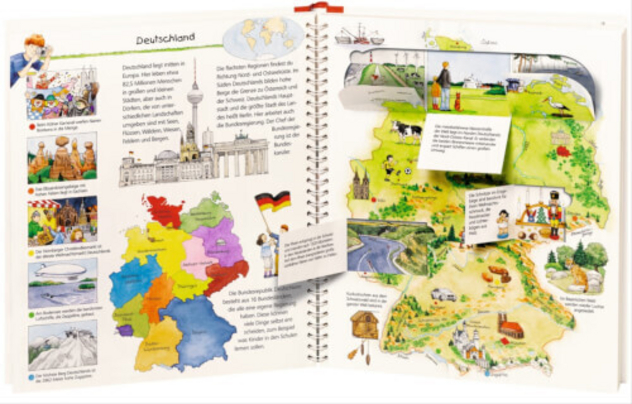 Kinder-Sachbuch "Wieso? Weshalb? Warum? - Mein erster Weltatlas"