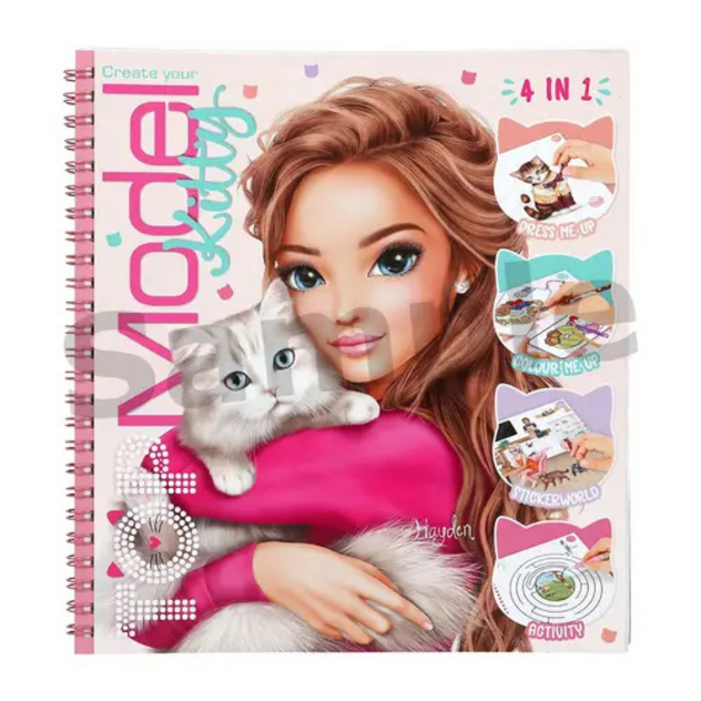 Malbuch "Kitty"