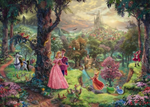 Puzzle "Thomas Kinkade: Disney Dornröschen"