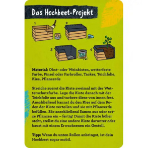 Blechdose "Nature Zoom - 50 Garten-Projekte"
