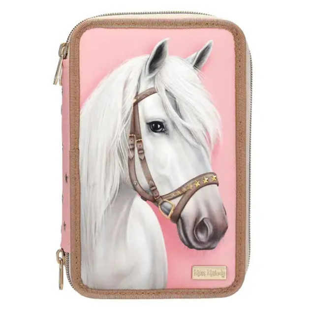 3-Fach Federtasche "Miss Melody"