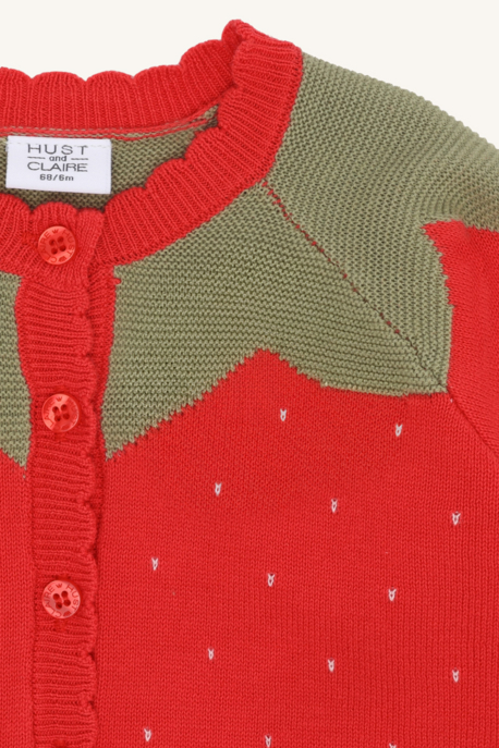 Cardigan "HCCilja Strawberry"