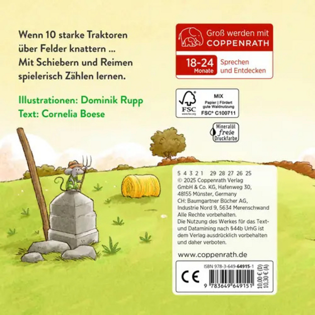 Pappbilderbuch "Wer will starke Traktoren sehn?"