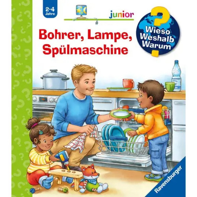 Kinder-Sachbuch "Wieso? Weshalb? Warum? - Bohrer, Lampe, Spülmaschine"