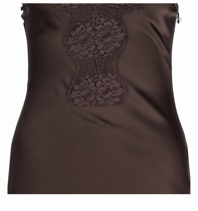 Satin-Maxikleid