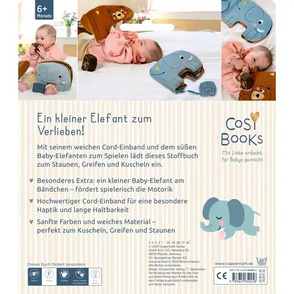 CosyBooks: Babys Spielbuch Kl. Elefant (