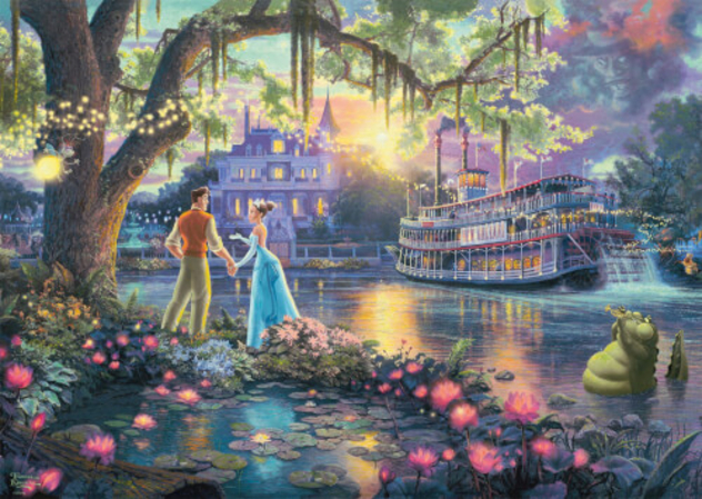 Puzzle "Thomas Kinkade: Disney The Princess and the Frog", 1000 Teile