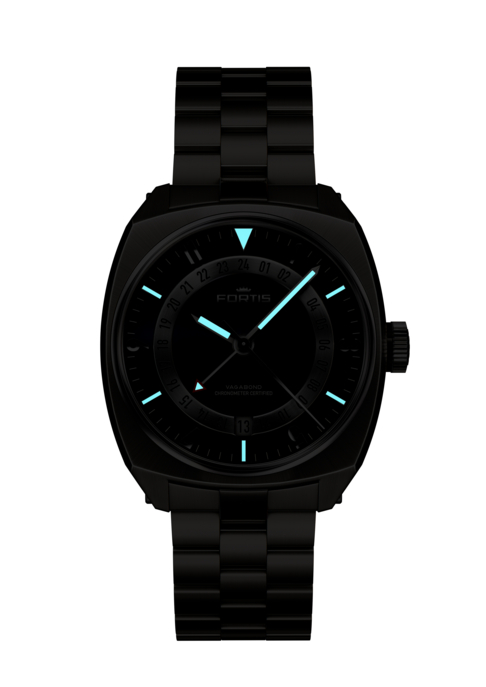 Uhr "Vagabond V-40 Blue Dusk"